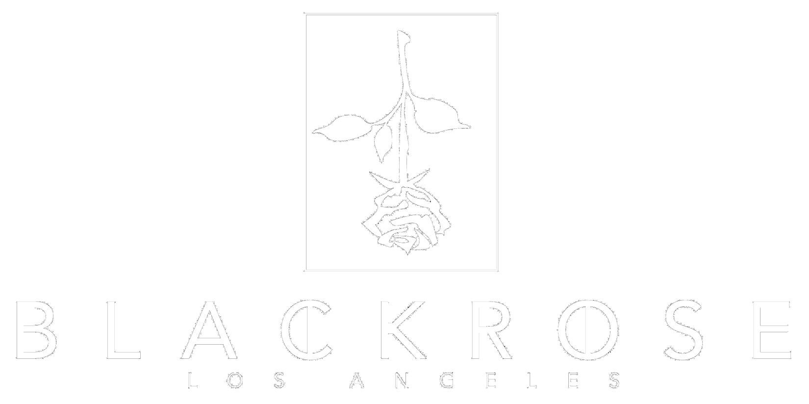 BlackRose LA landscape logo GIF